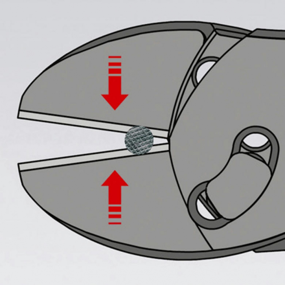 Бокорезы 180 мм, силовые KNIPEX KN-7372180